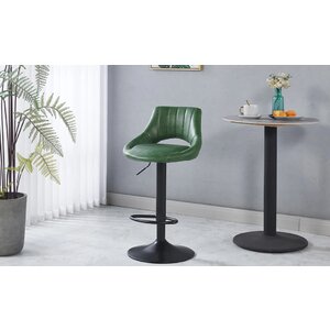 Scaun Bar LARY 45x49x84-103 h cm Verde