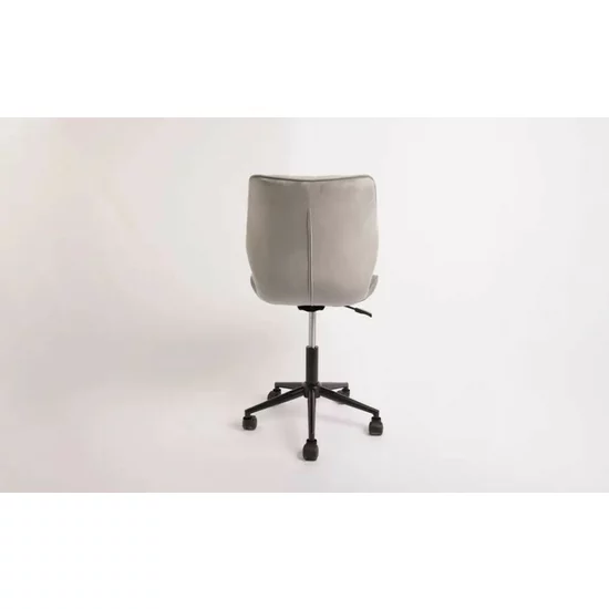 Scaun birou Shine, tapițerie premium cu funcție reglabilă, 65x65x90 cm, gri picture - 4