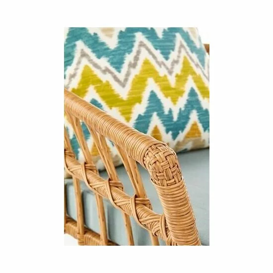 Scaun Gardena 1S, rattan sintetic și cadru metalic, 70x58x71 cm, natur picture - 5