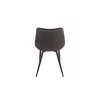 Scaun Matty, modern și ergonomic cu tapițerie din catifea și picioare metalice, 50x40x84 cm, culori disponibile gri, verde, negru, bej picture - 16