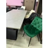 Scaun Matty, modern și ergonomic cu tapițerie din catifea și picioare metalice, 50x40x84 cm, culori disponibile gri, verde, negru, bej picture - 19