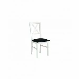 Scaun Milano 4, din lemn, 40x43x94 cm, alb