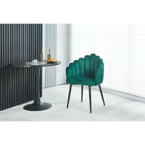 Scaun Simba tapitat 58cm x 61cm x 85cm Verde