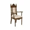 Scaun Sonia cu brațe 46x48x100 cm din lemn masiv și tapițerie confortabilă picture - 2