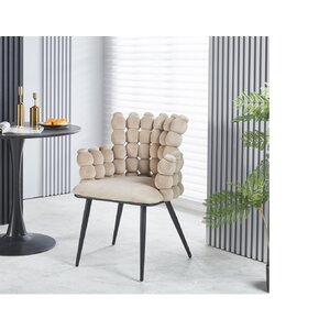 Scaun Spike 63cm x 45cm x 85cm Bej