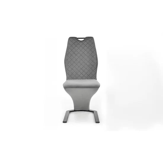 Scaun sufragerie Happy, design elegant și confort sporit, 64x47x102 cm, gri picture - 10