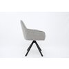 Scaun Swann, confort sporit, șezut generos, tapițerie catifea moale, 62x78x65 cm, Gri picture - 2