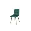 Scaun tapitat Velvet, stofa catifelata , culoare Verde picture - 2