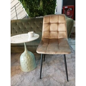 Scaun Velvet Light Brown picture - 5