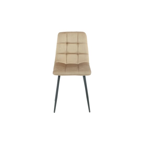 Scaun Velvet Light Brown picture - 1