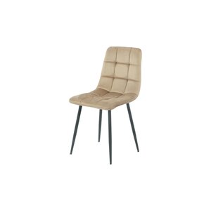 Scaun Velvet Light Brown picture - 2
