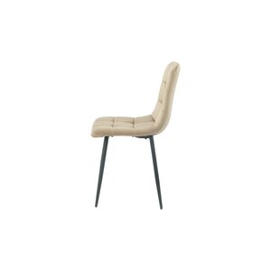 Scaun Velvet Light Brown picture - 3