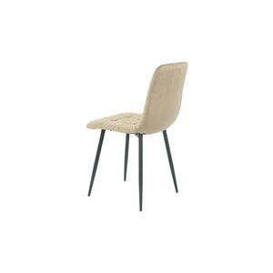 Scaun Velvet Light Brown picture - 4