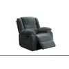 Set canapea recliner Relax 3+1+1, canapea și două fotolii cu funcție de relaxare, tapițerie catifelată, gri picture - 6
