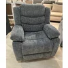 Set canapea recliner Relax 3+1+1, canapea și două fotolii cu funcție de relaxare, tapițerie catifelată, gri picture - 5