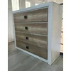 Set Dormitor Koen II, mobilier modular complet, pat 160x200 cm, dulap 4 uși, comodă și noptiere, MDF + PAL, Pin Arizona/Stejar Nava picture - 10