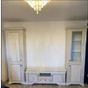 Set Living White, Comodă RTV, Vitrină 1D1W și Penar 1D1W, PAL și MDF, 312x43x220 cm, Frasin Alb și Pin Argintiu picture - 6