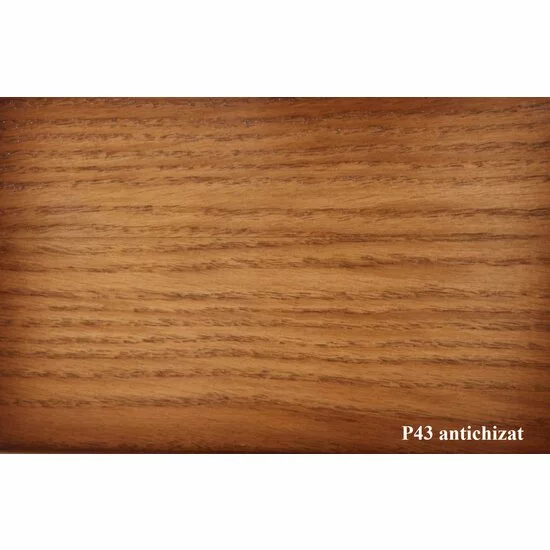 Set măsuță toaletă cu oglindă P43, stil antichizat, lemn masiv, 106x43x76 cm picture - 2