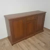 Set mobilă living Sonata, stil clasic, fronturi frezate, vitrine sticlă, PAL laminat + MDF, 295x45x205 cm picture - 7