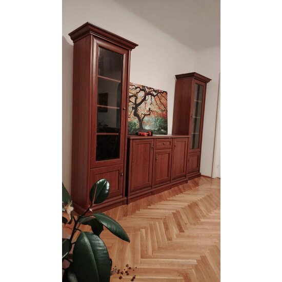 Set mobila Living Sonata 295x45x205 cm Castan picture - 2
