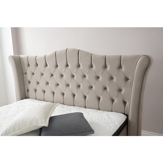 Set pat+saltea Adela 160x200 cm Crem picture - 2