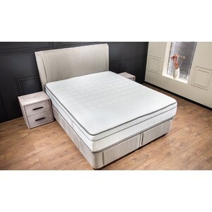 Set Pat + Saltea Beauty 160x200 cm Bej