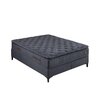 Set Pat tapitat + Saltea Blaise Liam 160x200 cm gri picture - 6