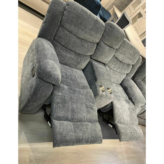 Set Recliner Relax 3+2+1 Gri/Crem picture - 16