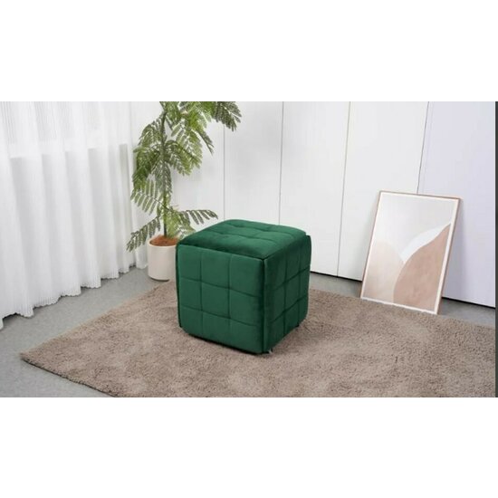 Set Tabureti Cube 47x47x47cm Verde picture - 1