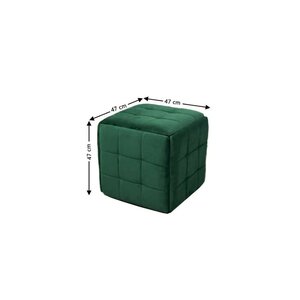 Set Tabureti Cube 47x47x47cm Verde picture - 2