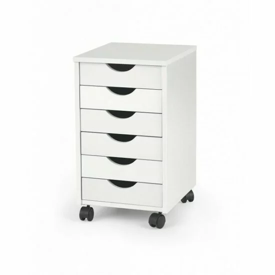 Simon 2 Raft cu Sertare, design compact, PAL laminat, 37x41x63 cm, alb picture - 2