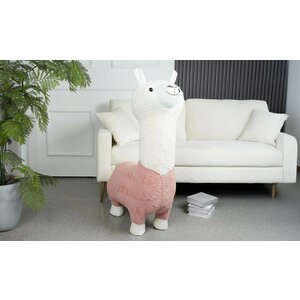 Taburet copii Alpaca 70x40x112 cm h Roz