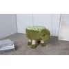 Taburet copii Broscuță, structură stabilă din lemn, 38x28x28 cm, verde picture - 1