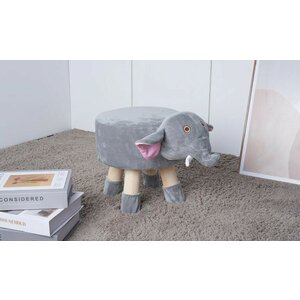 Taburet copii Elefant 38 x 28 x 28cm