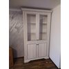 Vitrina White 2d2w 126x43x221 Frasin Alb/ Pin Argintiu picture - 4