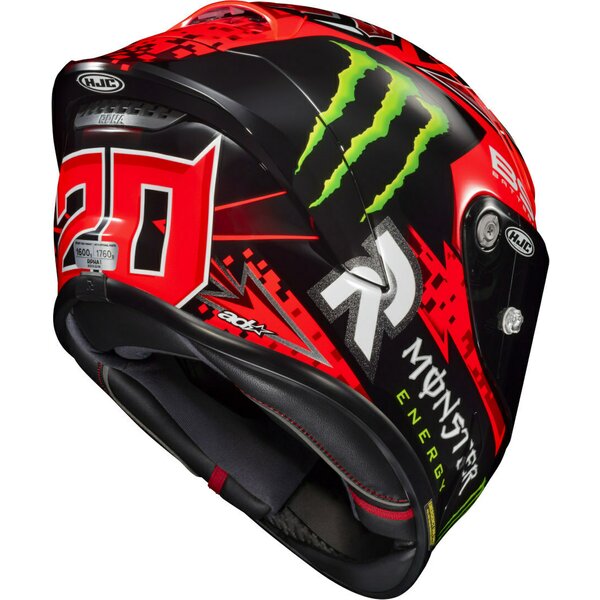 Casca integrala sport HJC RPHA 1 QUARTARARO REPLICA picture - 4