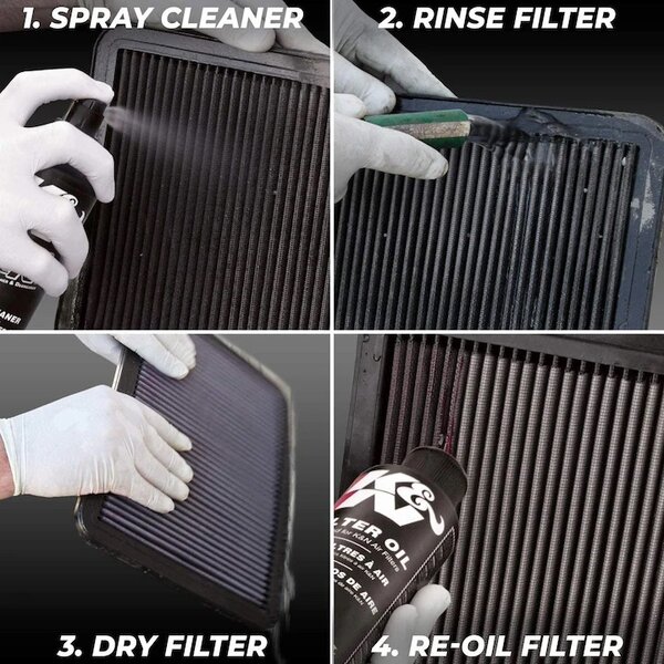 Kit de curatare/intretinere filtre aer sport K&N picture - 3