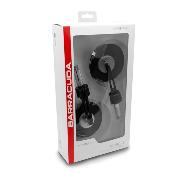 Oglinzi capat de ghidon BARRACUDA SKIN-S BAR END B-LUX