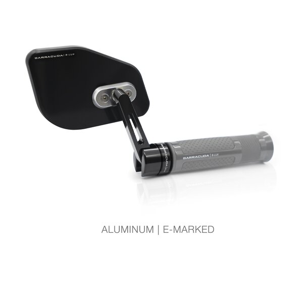 Oglinzi capat de ghidon BARRACUDA SKIN-Z BAR END B-LUX