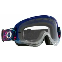 Ochelari cross-enduro Oakley O Frame MX TLD Tessel Blue-Clear Lens