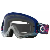 Ochelari cross-enduro Oakley O Frame MX TLD Tessel Blue-Clear Lens