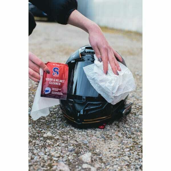 Servetele de curatat casca/viziera S100 Visor and Helmet Cleaner Wipes 3410 picture - 4