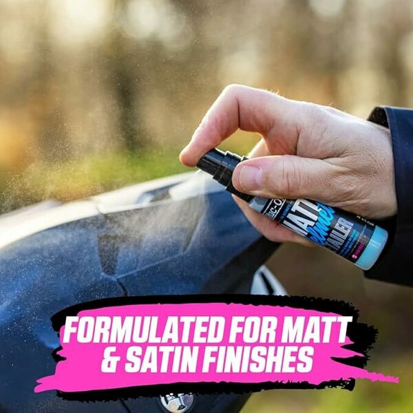 Solutie intretinut casti mate MUC-OFF matt helmet detailer 32ml picture - 4