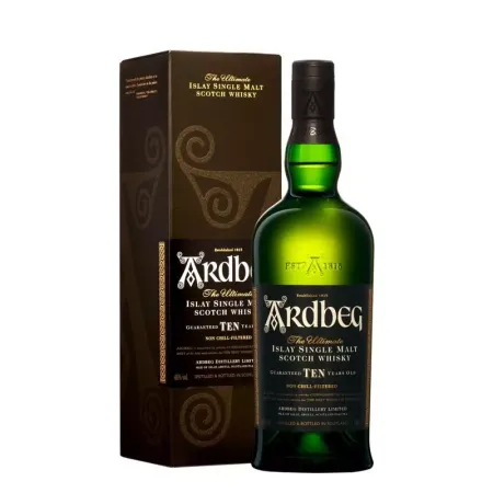 Ardbeg Whisky 10 Ani (cutie) 0.7L