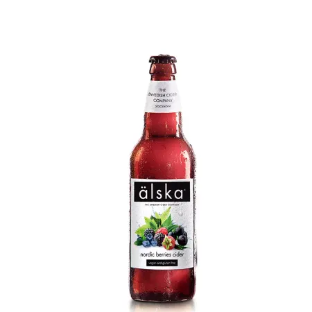 Cidru cu fructe de padure Alska 0.5 L