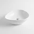 Lavoar pe blat Rune Gerd asimetric 44 cm alb picture - 4