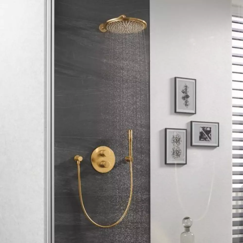 DREAM RUSH OGOTO 90 A-G ゴールド Agatatoare dus Grohe Rainshower auriu periat Cool Sunrise 27074GN0