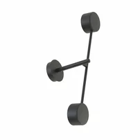 Aplica Emibig Natsu K2 BL negru mat LED GX53