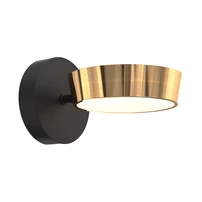 Aplica Led Zuma Line Lara 3000K finisaj negru-auriu