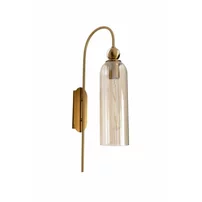 Aplica Maxlight Campanila E27 finisaj 56 cm alama cu sticla champagne